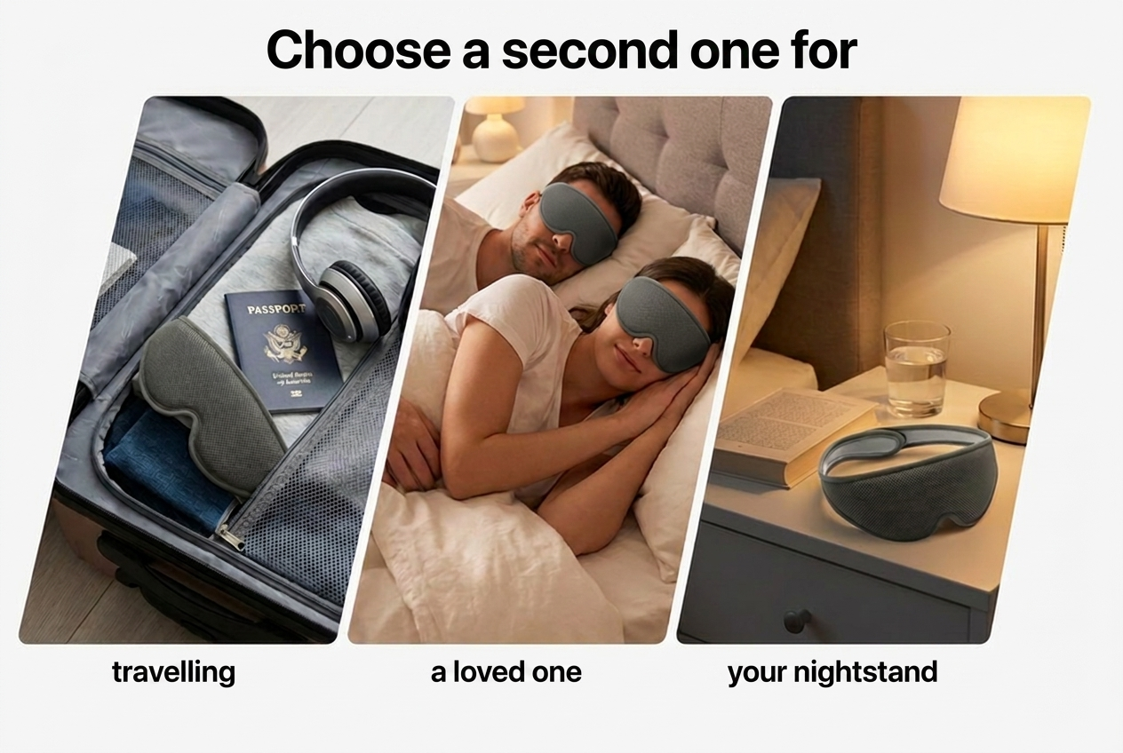 Rest'd Sleep mask - duo pack