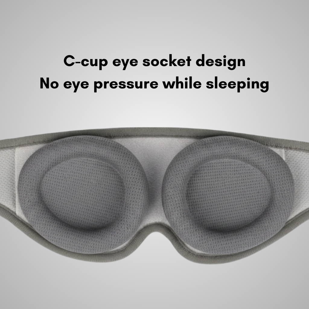 3D Blackout Custom Sleep Mask
